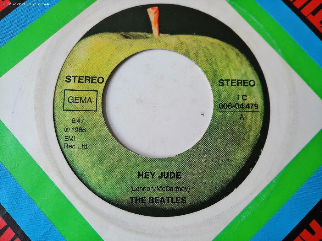 The Beatles - Hey Jude / Revolution .., Gebruikt, 7 inch, Single, Ophalen of Verzenden