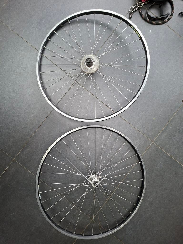Rigida 28 inch wielset 18x622 voor cassette Z.G.A.N., Ophalen of Verzenden, Zo goed als nieuw, Wiel
