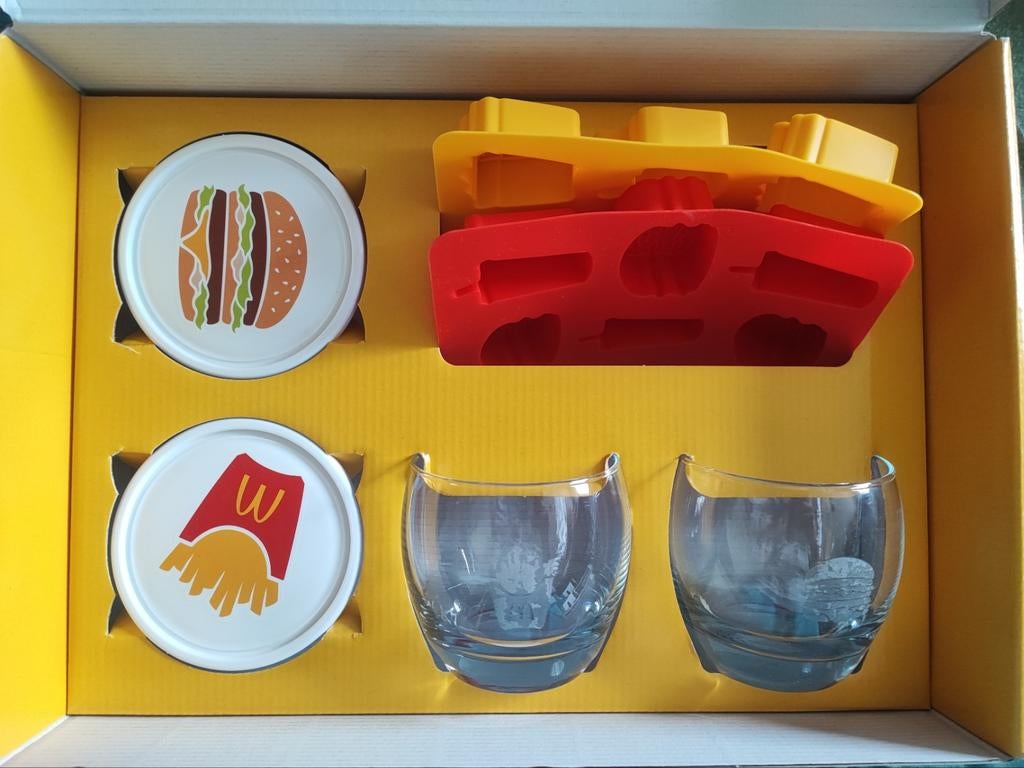 McDonald’s Summer Day Set – limited edition, Ophalen, Nieuw, Glas, Glas of Glazen