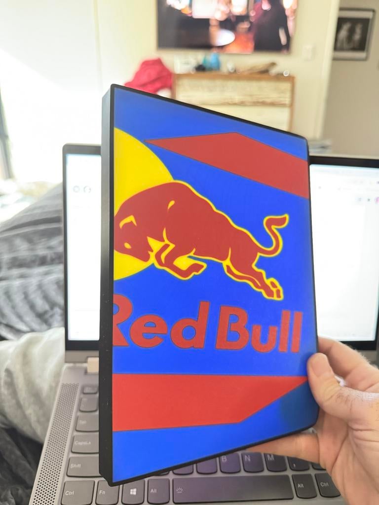 Red Bull LED USB Lichtreclame - Uniek en Decoratief, Ophalen of Verzenden, Zo goed als nieuw