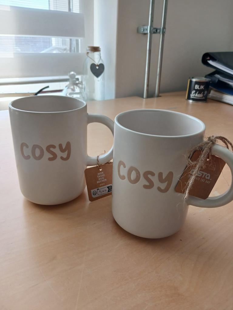 Cosy xxl mokken, Ophalen, Nieuw, Overige stijlen, Kop(pen) en/of Schotel(s)