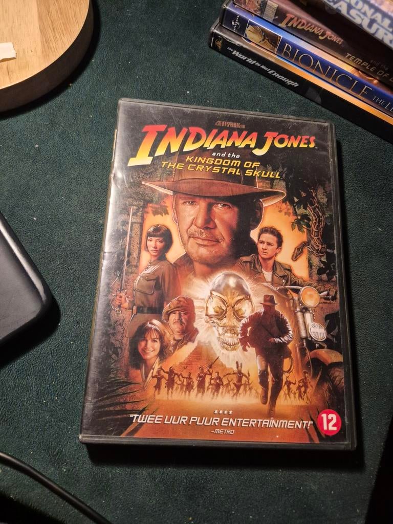 Indiana Jones and the Kingdom of the Crystal Skull DVD, Ophalen of Verzenden