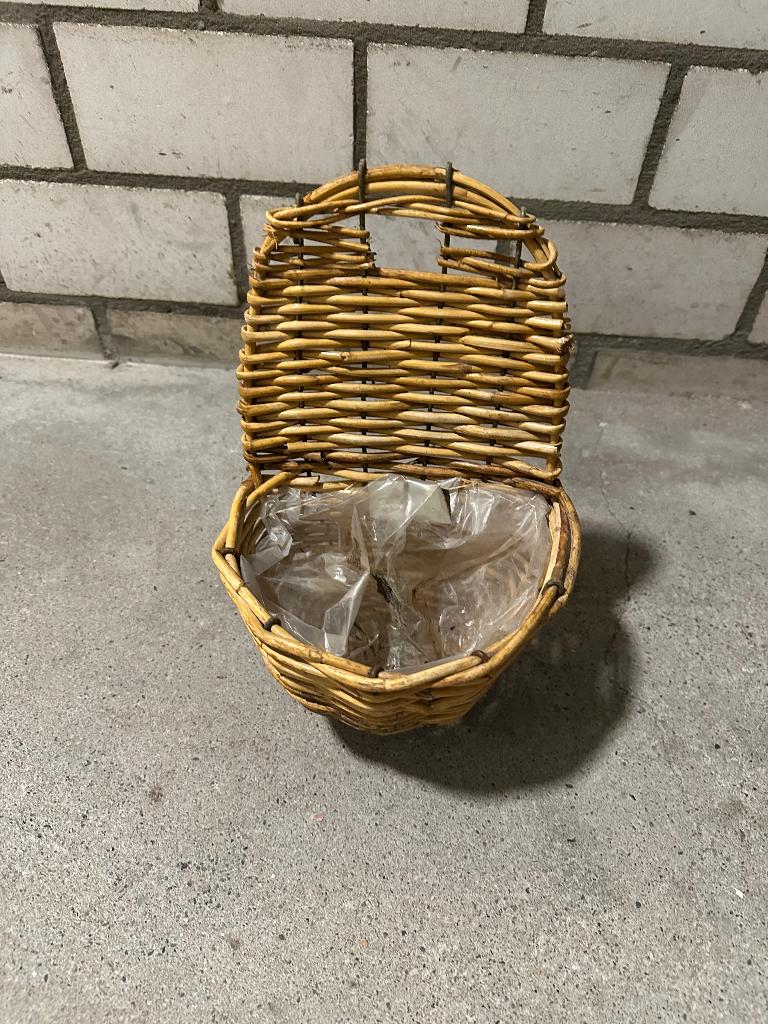 Rieten hangmandje, Ophalen, Overige materialen, Gebruikt, Minder dan 30 cm