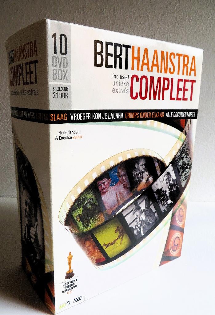 10 DVD Box - Bert Haanstra Compleet, Cd's en Dvd's, Dvd's | Nederlandstalig, Zo goed als nieuw, Muziek, Alle leeftijden, Ophalen of Verzenden