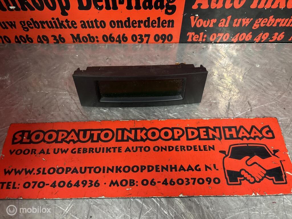 Peugeot 3008 308 207 ('09-16) Display Interieur | 9666483680, Auto-onderdelen, Gebruikt, Ophalen of Verzenden, Peugeot, Peugeot