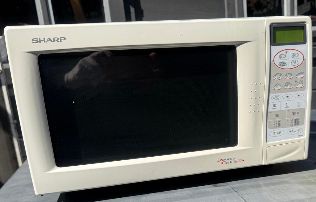 Sharp combi magnetron, Ophalen, Gebruikt