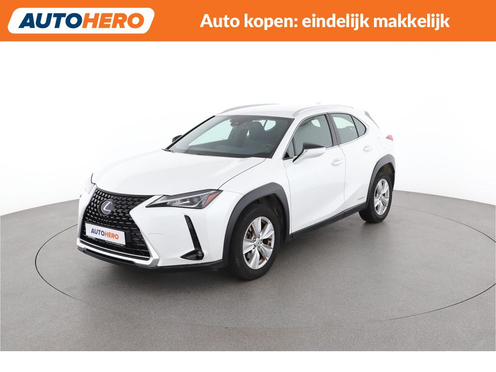 Lexus UX 250h Premium Lease | AJ46889 | (bj 2021, automaat), Auto's, Lexus, Parkeersensor, Gebruikt, 4 cilinders, Met garantie (alle)