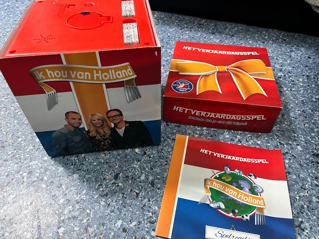 Het Verjaardagsspel ik hou van Holland, Vijf spelers of meer, Ophalen of Verzenden, Zo goed als nieuw