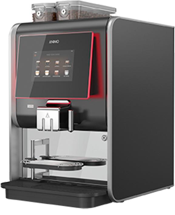 Gereviseerde Animo OptiMi 12 /Animo optibean 3 NG, Ophalen, 10 kopjes of meer, Koffiebonen, Koffiemachine