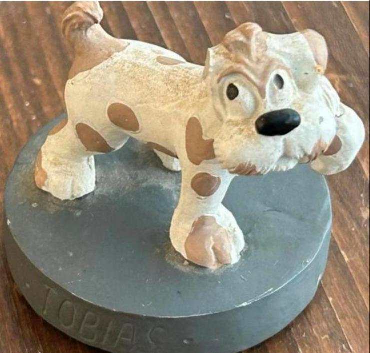 Fanclubbeeldje Tobias W. van der Steen Suske en Wiske, Ophalen of Verzenden, Suske en Wiske, Zo goed als nieuw, Beeldje of Figuurtje