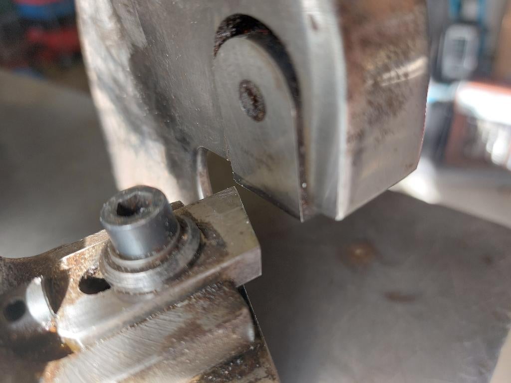 Grote zware bosch platenschaar knabbelschaar knipt tot 4,5mm, ,, Ophalen of Verzenden, Zo goed als nieuw, ,