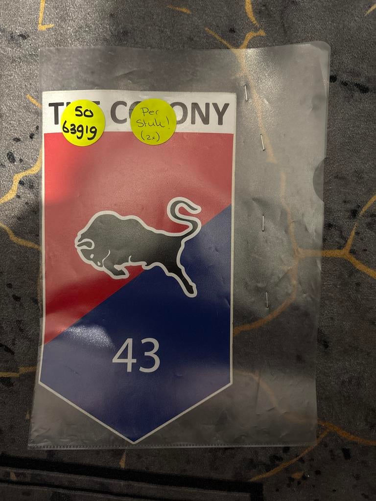 43 Gemechaniseerde stickers, Ophalen of Verzenden