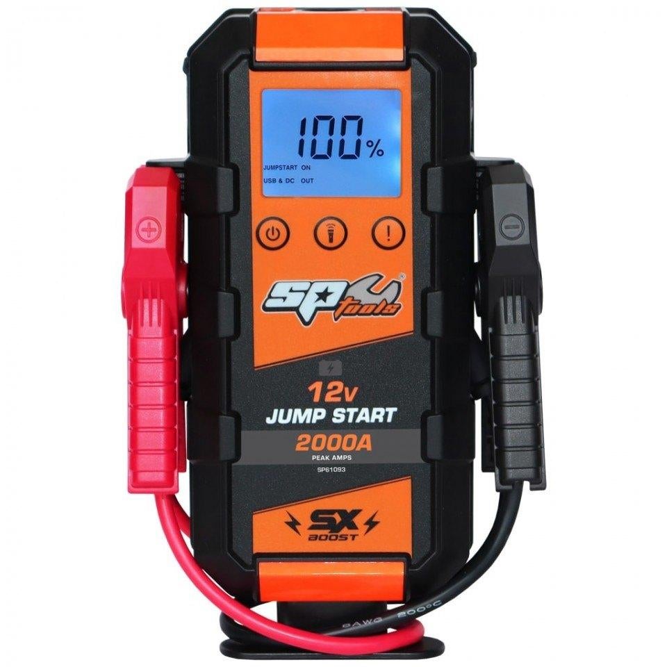 SP61093 | 12V SX Boost Jumpstarter 2000 A, Info@sptools.eu, Industrieweg 41, Kampen, Nieuw, Ophalen of Verzenden