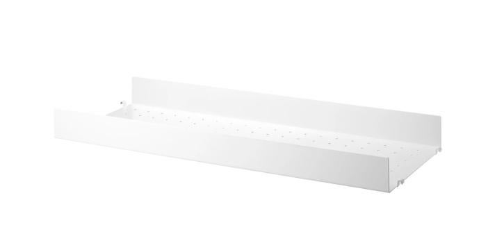 String Metal Shelf High - 78x30x7 - wit, Huis en Inrichting, Kasten | Wandmeubels, Nieuw, Ophalen of Verzenden, Minder dan 150 cm