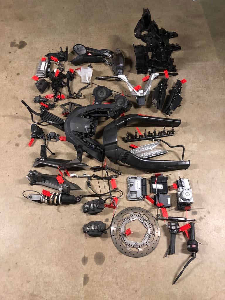 BMW K 1600 GT 2010-2016 Diverse onderdelen, Gebruikt, ., Ophalen of Verzenden, .