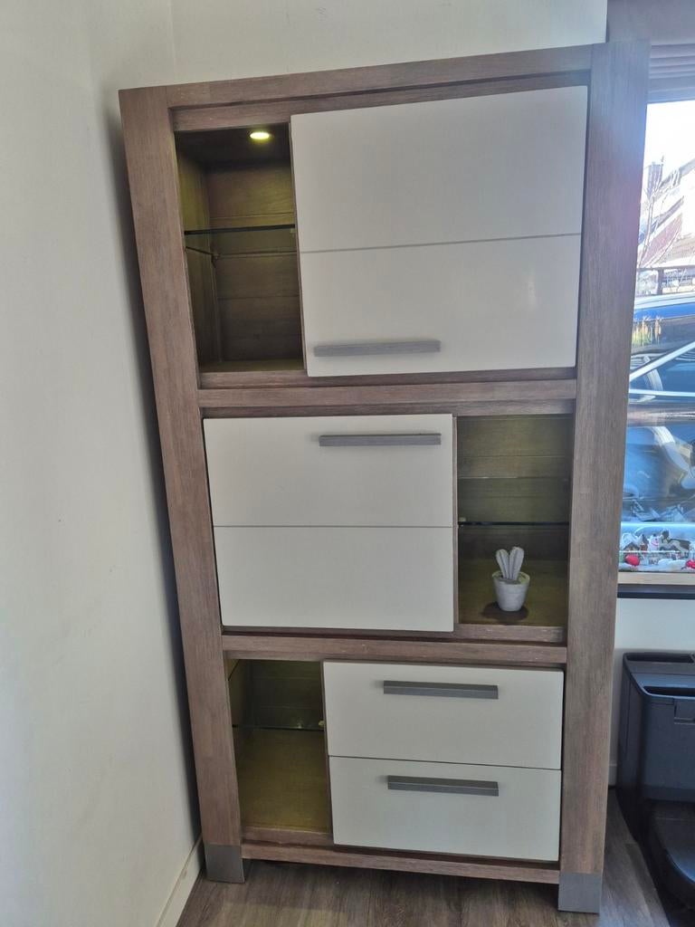 Henders & Hazel Kast met Verlichting - 100x190cm, Ophalen, Overige materialen, Zo goed als nieuw, Modern