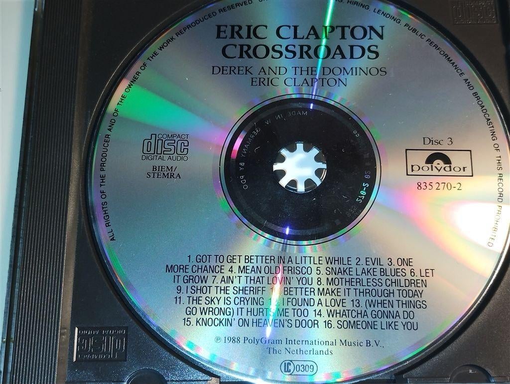 Eric Clapton - Crossroads Disc 3, Ophalen of Verzenden, Zo goed als nieuw