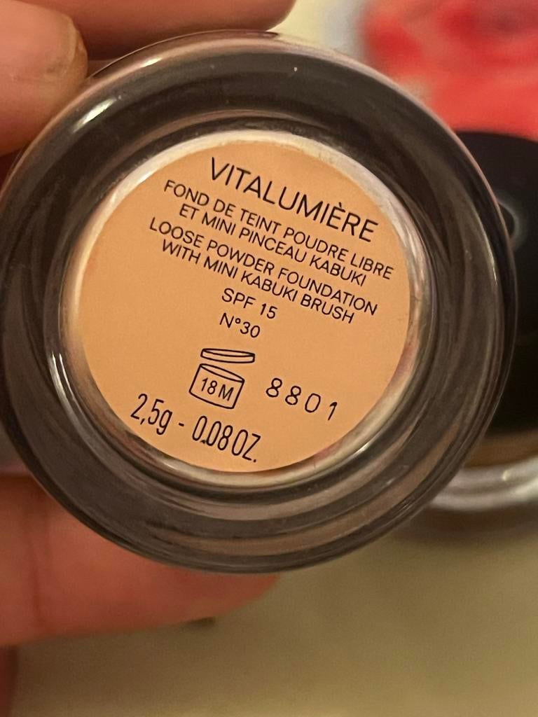 Chanel Oogschaduw en powder foundation, Gebruikt, Overige kleuren, Make-up, Verzenden