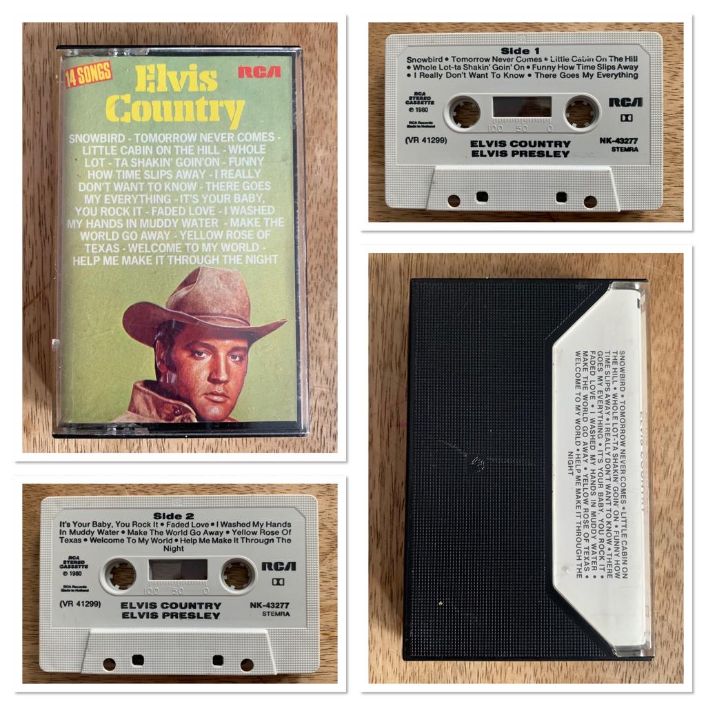Elvis Presley: Country, Cd's en Dvd's, Cassettebandjes, Ophalen of Verzenden