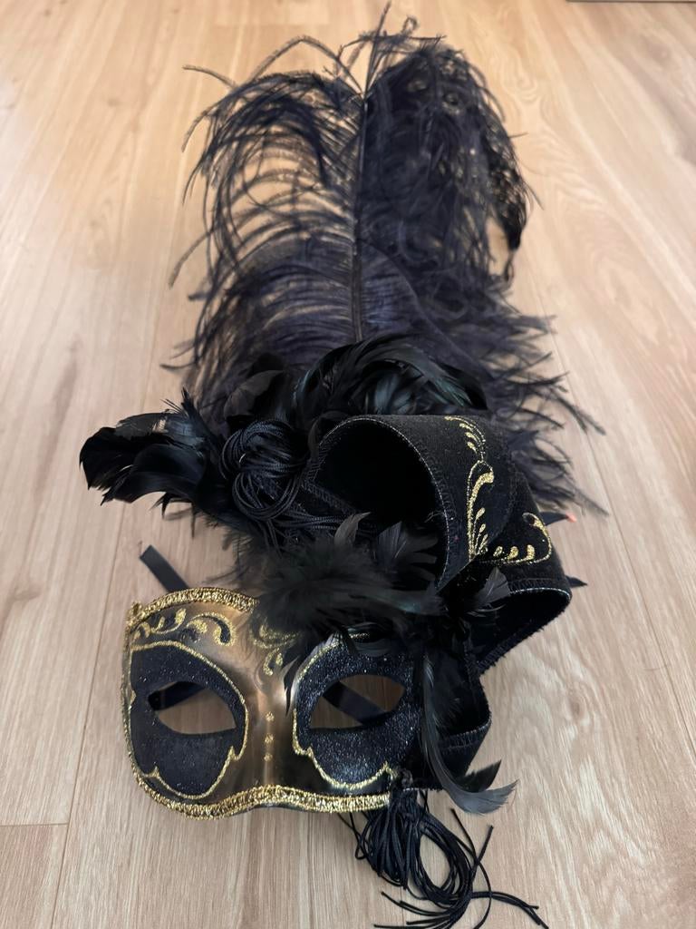 Origineel Venetiaans masker - Carnaval, Ophalen of Verzenden, Nieuw, Carnaval, Accessoires