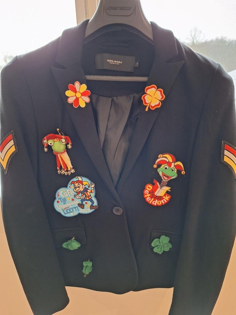 Oeteldonk jasje, Ophalen of Verzenden, Zo goed als nieuw, Maat 38/40 (M), Carnaval