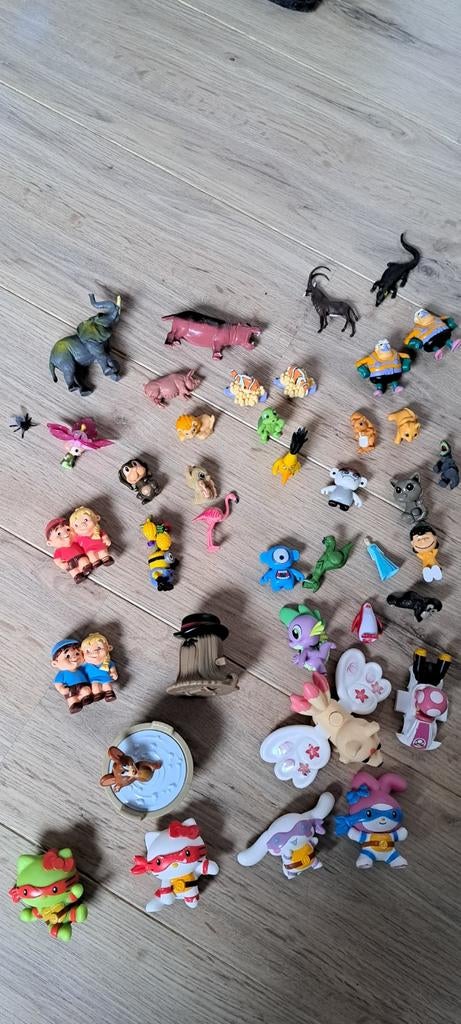 Dieren poppetjes minion Frozen nemo, Ophalen of Verzenden, Zo goed als nieuw