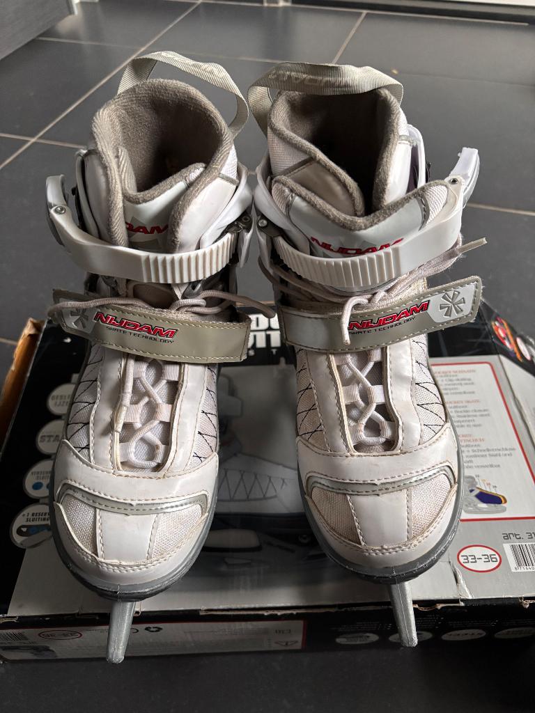 schaatsen 33-36, Gebruikt, IJshockeyschaatsen, Ophalen, Overige merken