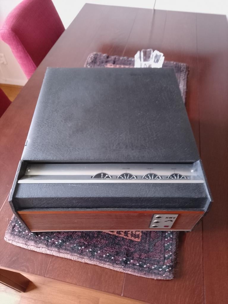HMV 2040 Koffer Platenspeler - Vintage, Ophalen, Gebruikt, Platenspeler, Overige merken