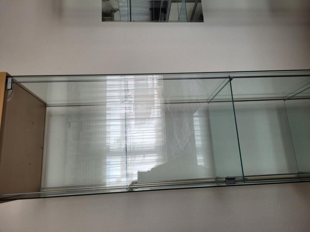 Vitrine kast, Ophalen, Gebruikt, 110 cm of meer, Minder dan 60 cm