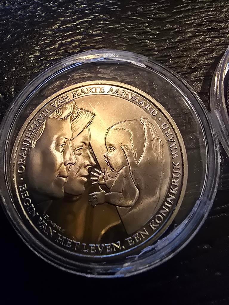 Penning / Amalia / 2003 / Geboorte Prinses Amalia, Ophalen, Overige landen, Overige waardes