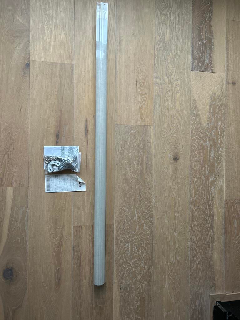 Rolgordijn Uni Lux Crème - Nieuwstaat, Minder dan 50 cm, Ophalen of Verzenden, Zo goed als nieuw, Minder dan 100 cm