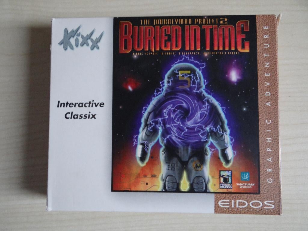 PC CD-ROM The Journeyman Project 2: Buried in Time, 1 speler, Eén computer, Zo goed als nieuw, Vanaf 12 jaar