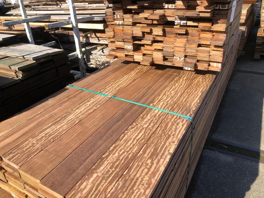 Bankirai vlonderplanken terrasdelen loopsteiger ipe