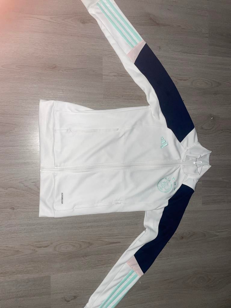 Ajax Vest 23-24 Maat 152 - Goede Staat, Sport en Fitness, Voetbal, Maat XS of kleiner, Ophalen of Verzenden, Gebruikt, Trainingspak