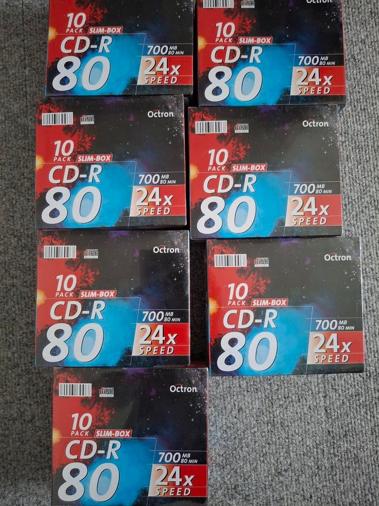 Octron CD-R 80 - 10 stuks - Nieuw, Op spindel, Cd, Nieuw, Ophalen of Verzenden