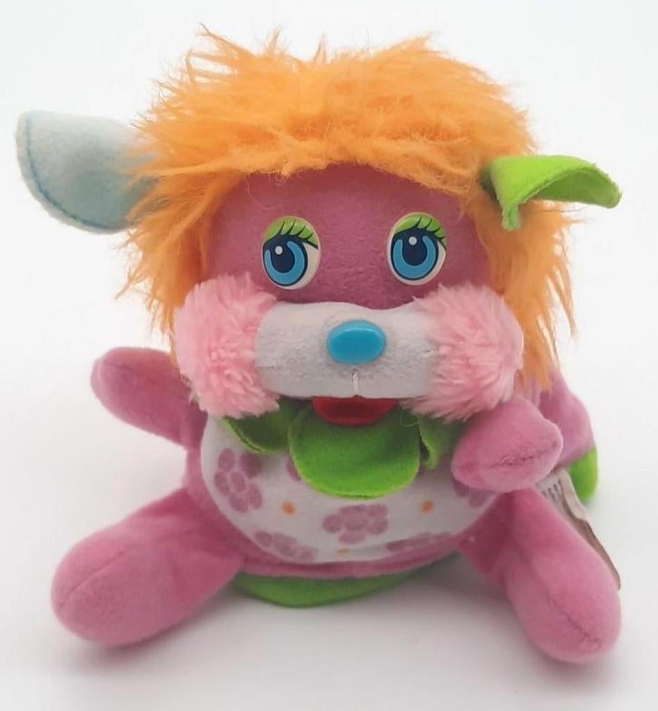 Vintage Flower Magenta Popples knuffeltje Mattel 1987, Kinderen en Baby's, Speelgoed | Knuffels en Pluche, Gebruikt, Overige typen