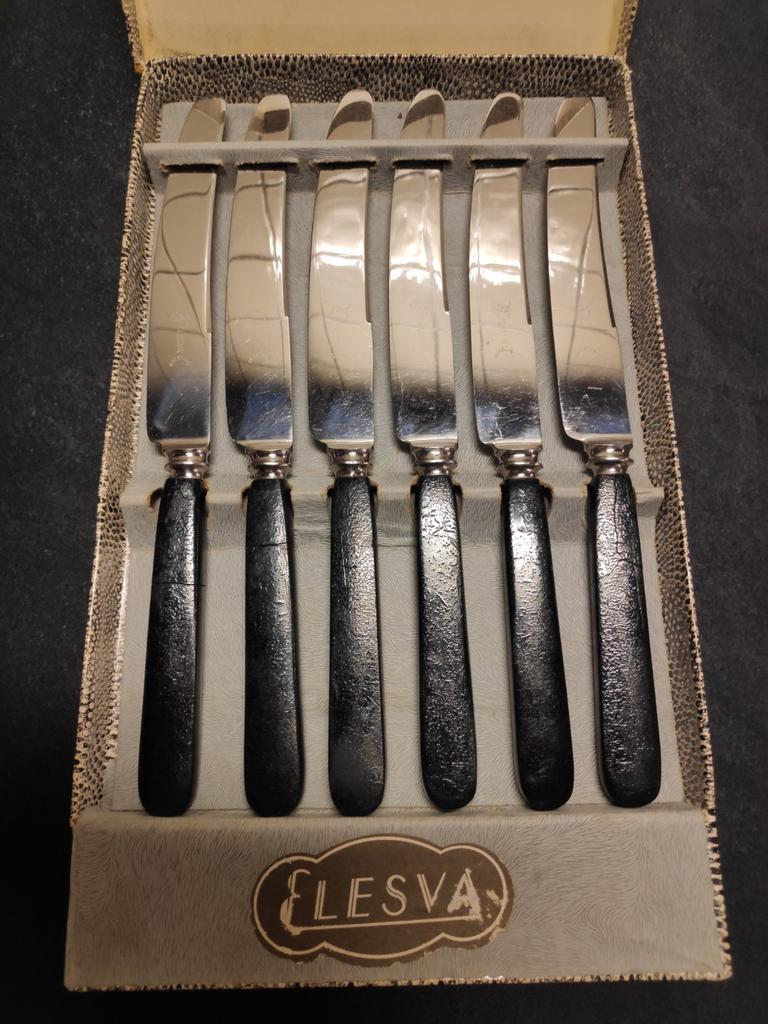 Vintage messenset, Ophalen