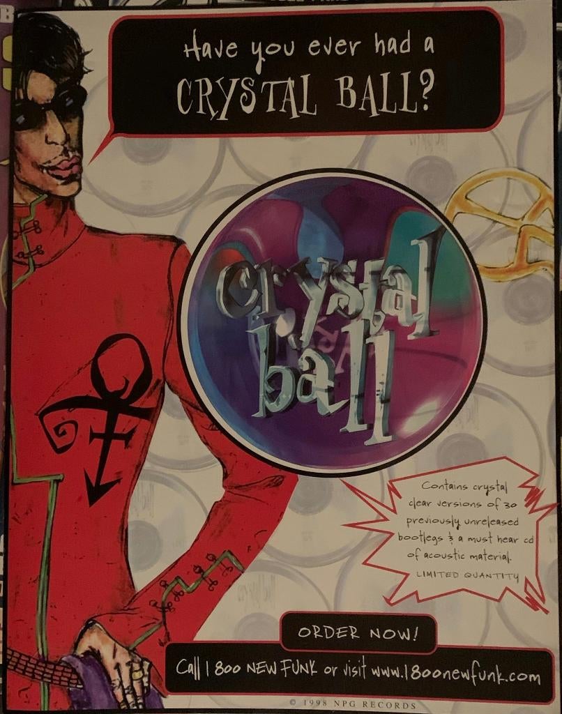 Prince Flyer Crystall ball, Ophalen of Verzenden, Zo goed als nieuw, Overige typen
