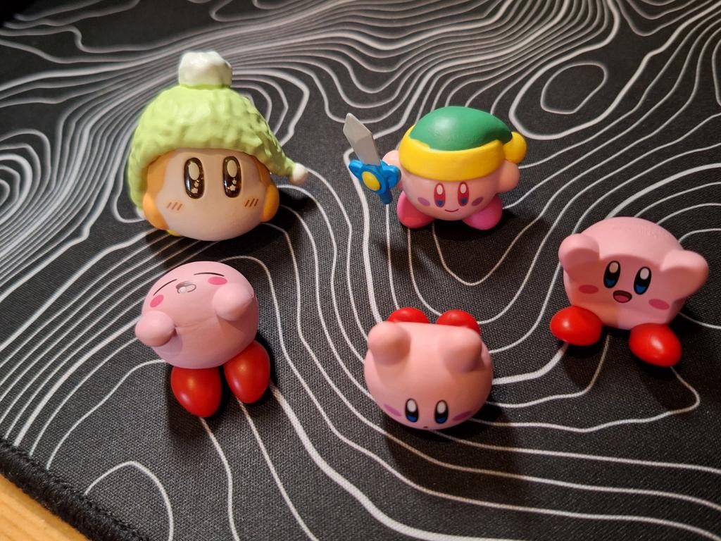 Kirby Gatchapon Figuren, Ophalen of Verzenden, Zo goed als nieuw
