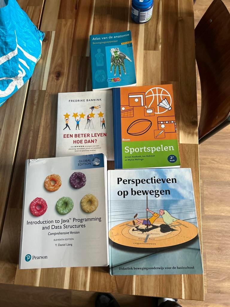 Studieboeken Anatomie, Sportspelen, JAVA, Coaching & Bewegen, Boeken, Studieboeken en Cursussen, Ophalen, Gelezen, HBO