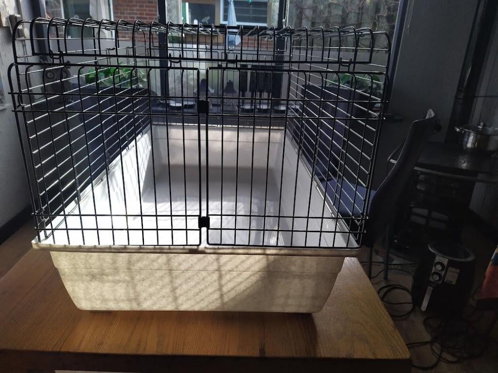Dierenkooi z.g.a.n.€50, Minder dan 60 cm, Kooi, Ophalen of Verzenden, Zo goed als nieuw