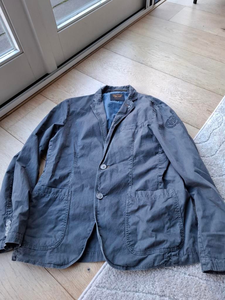 PME Legend pall mall xl blazer colbert jasje, Ophalen of Verzenden, Zo goed als nieuw, Maat 56/58 (XL), Blauw