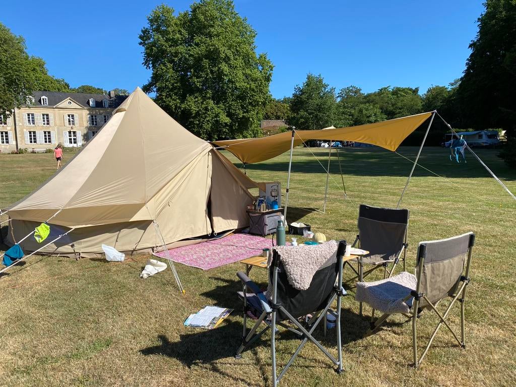 Sibley Bell tent protech 450 met bijpassende accesoires, Caravans en Kamperen, Ophalen, Zo goed als nieuw, Tot en met 4
