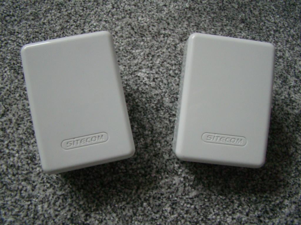 Sitecom LN-517 Powerline-adapter Ethernet / 2 stuks / NIEUW, Computers en Software, Ophalen of Verzenden, Nieuw, Sitecom