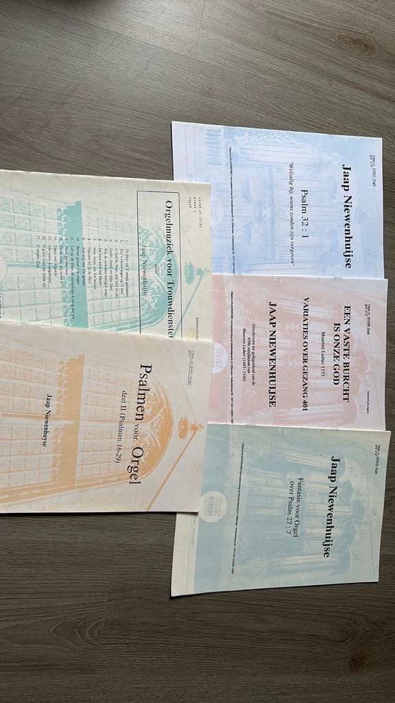 Bladmuziek Jaap Niewenhuijse, klavarskribo, Muziek en Instrumenten, Ophalen of Verzenden, Zo goed als nieuw, Artiest of Componist