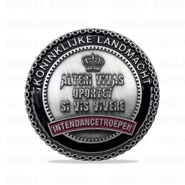 Intendance Coins, Verzamelen, Ophalen, Landmacht, Nederland, Embleem of Badge