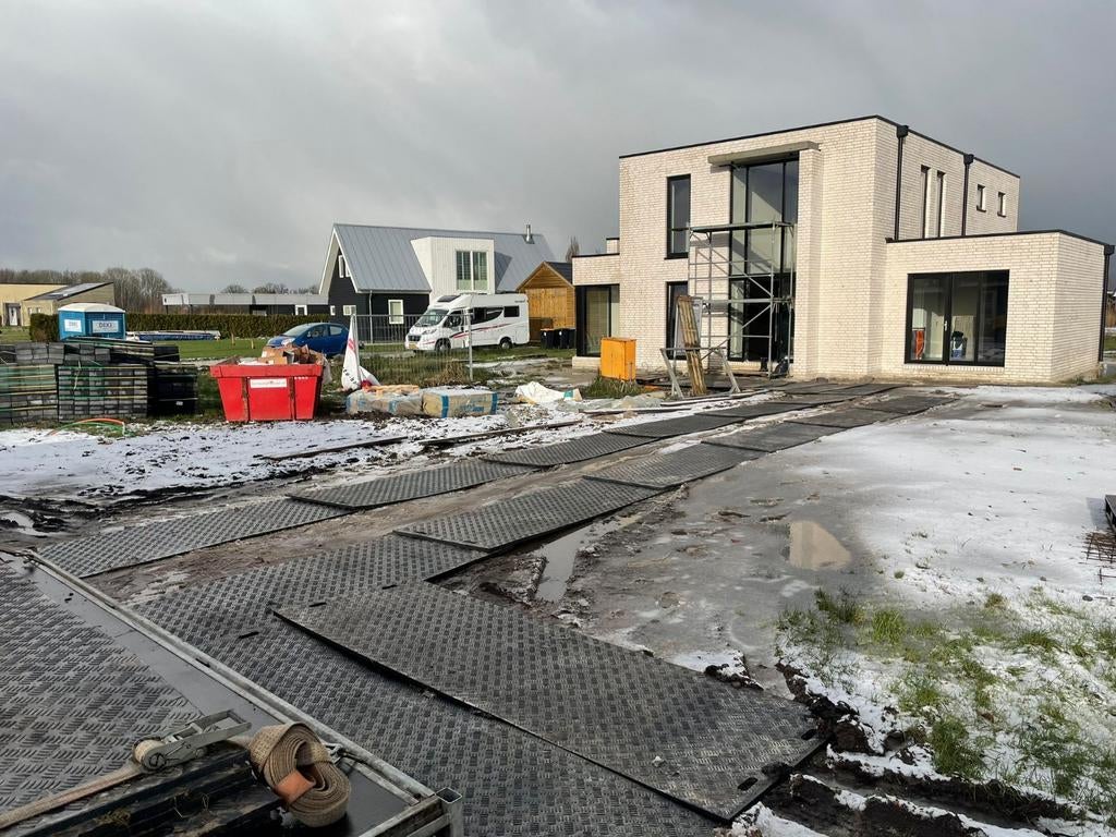 Kunststof rijplaten 3x1 meter te huur, Doe-het-zelf en Verbouw, Ophalen of Verzenden