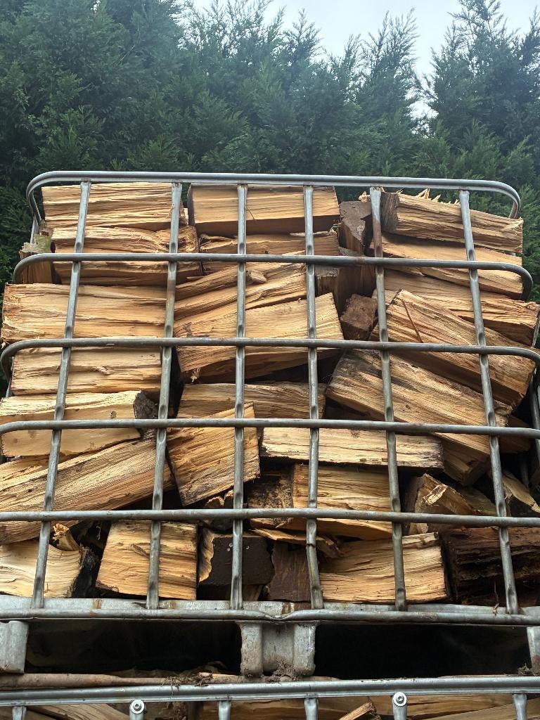 peppel populierhout voor de Kachel openhaardhout aangeboden, 6 m³ of meer, Ophalen of Verzenden, Overige houtsoorten, Blokken