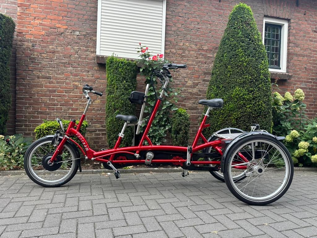 Van Raam Kivo PLus 3 wieltandem Nieuwe Elektr. Ondst, Ophalen of Verzenden, Nieuw, Van Raam Kivo Pluis