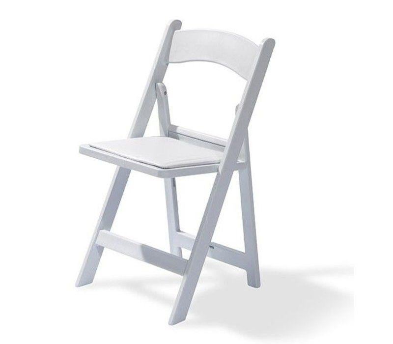 Prachtige witte weddingchairs te huur! Vele aantallen besch, Ophalen of Verzenden, Zo goed als nieuw, Geboorte of Huwelijk